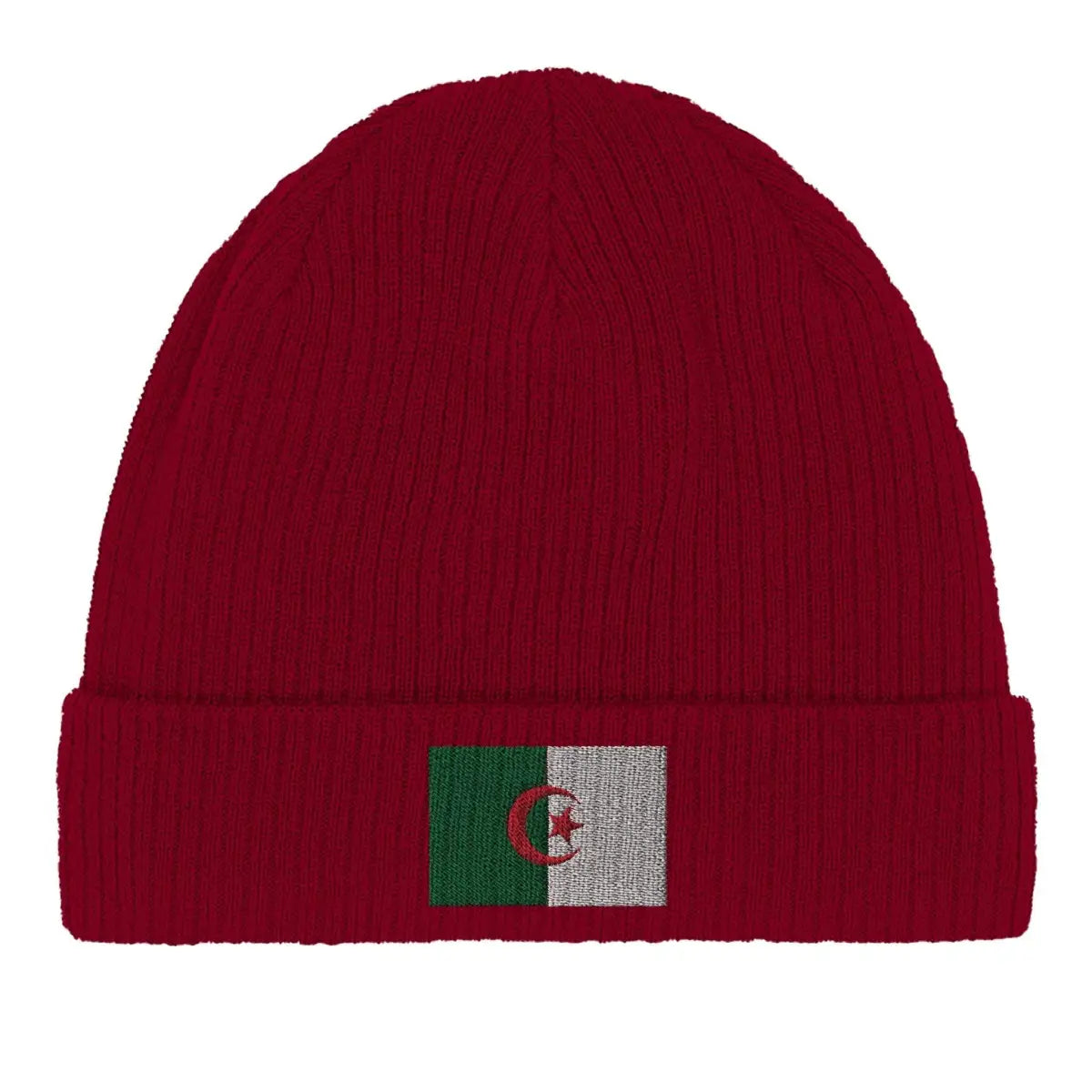 Bonnet en coton Drapeau de l'Algérie - Pixelforma 