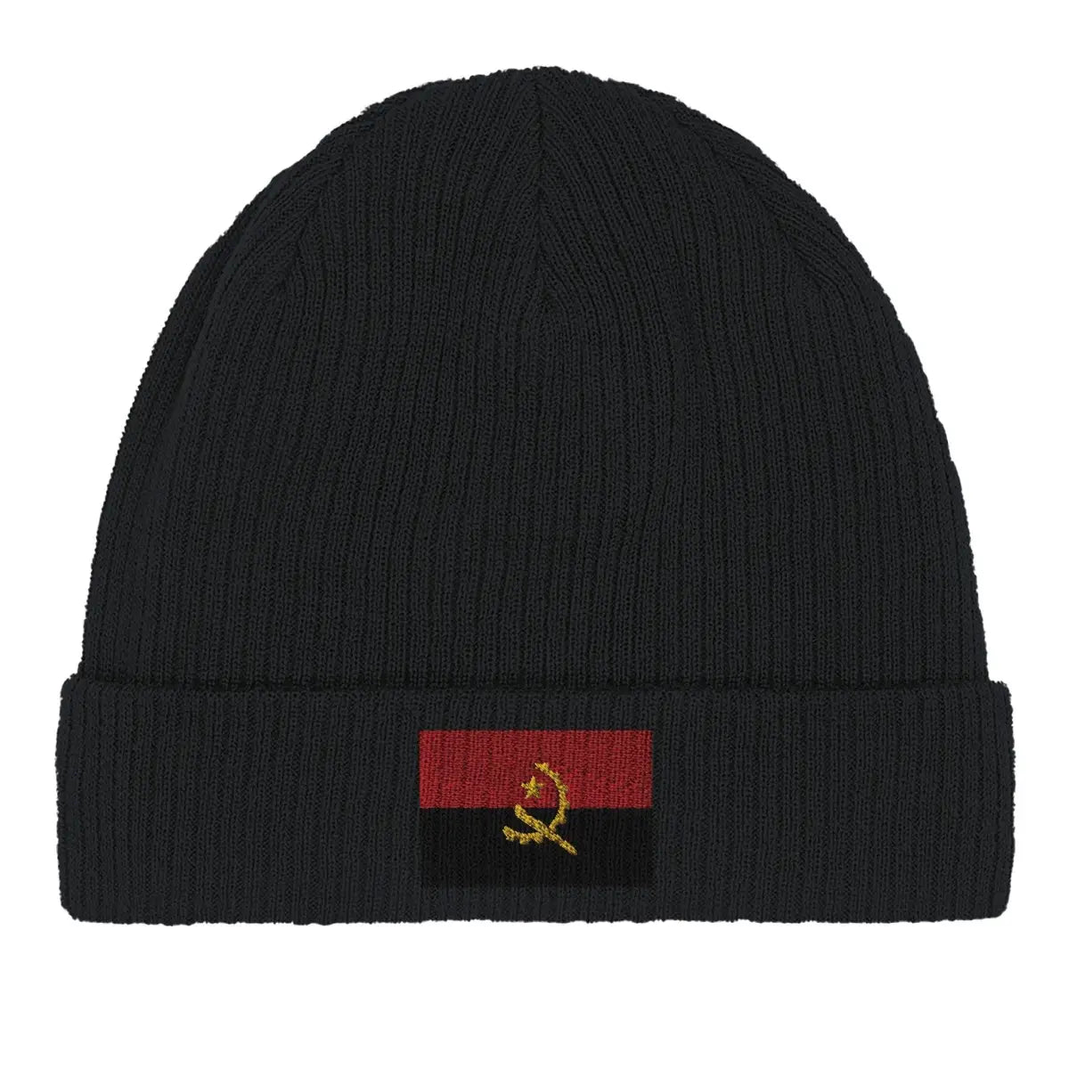 Bonnet en coton drapeau de l’angola - pixelformaflag