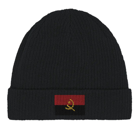 Bonnet en coton drapeau de l’angola - pixelformaflag