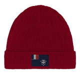 Bonnet en coton drapeau de l’antarctique française - pixelformaflag