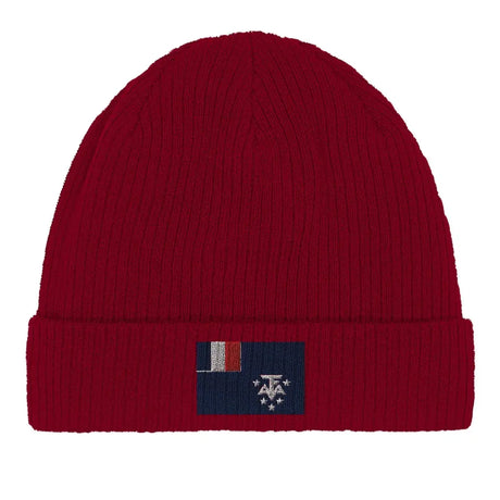 Bonnet en coton Drapeau de l'Antarctique française - Pixelforma 