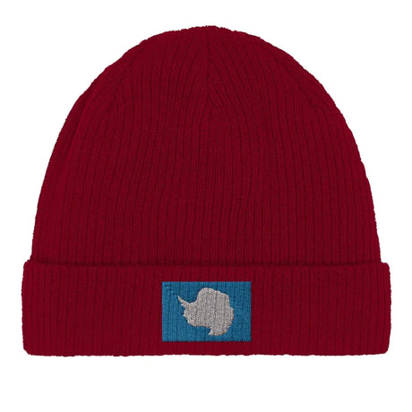 Bonnet en coton drapeau de l’antarctique - pixelformaflag