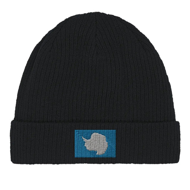Bonnet en coton drapeau de l’antarctique - pixelformaflag