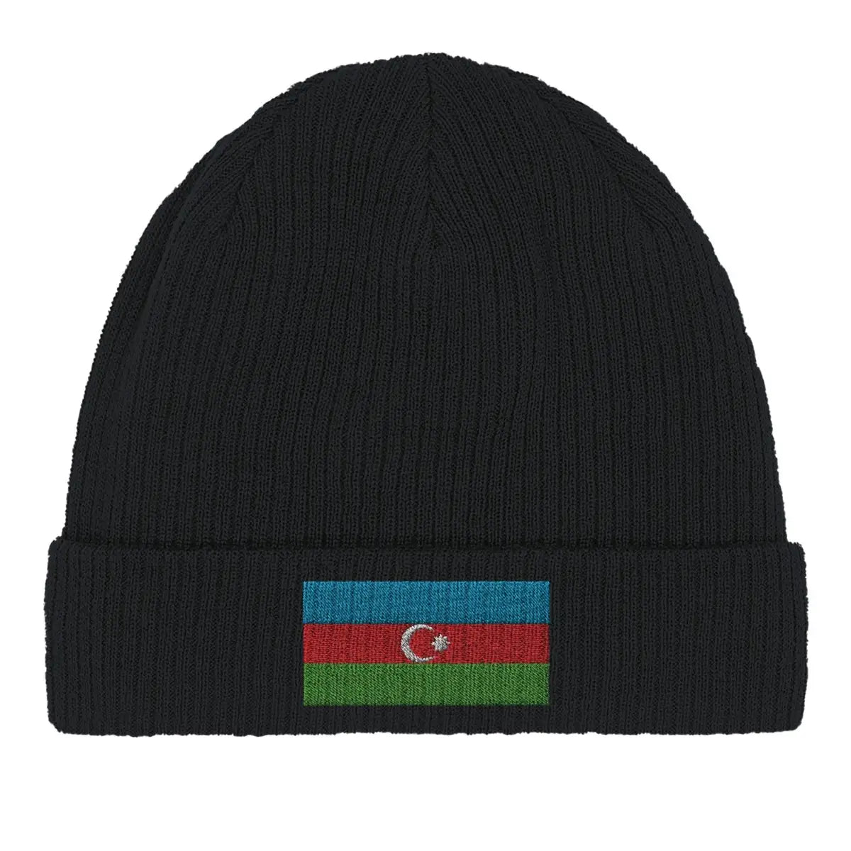 Bonnet en coton Drapeau de l'Azerbaïdjan - Pixelforma 