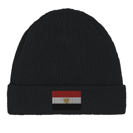 Bonnet en coton Drapeau de l'Égypte - Pixelforma 