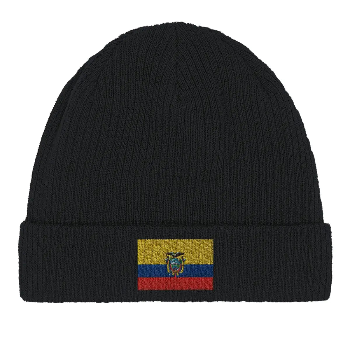 Bonnet en coton drapeau de l’équateur - pixelformaflag