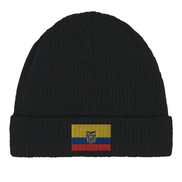 Bonnet en coton drapeau de l’équateur - pixelformaflag