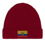 Bonnet en coton drapeau de l’équateur - pixelformaflag