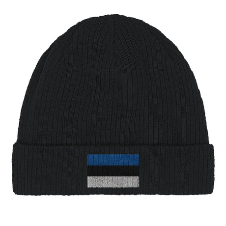 Bonnet en coton drapeau de l’estonie - pixelformaflag