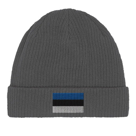 Bonnet en coton drapeau de l’estonie - pixelformaflag