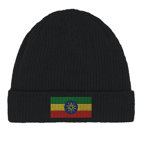 Bonnet en coton drapeau de l’éthiopie - pixelformaflag