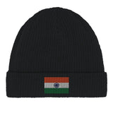 Bonnet en coton Drapeau de l'Inde - Pixelforma 