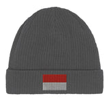 Bonnet en coton drapeau de l’indonésie - pixelformaflag
