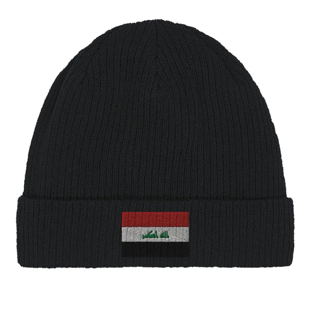 Bonnet en coton drapeau de l’irak - pixelformaflag