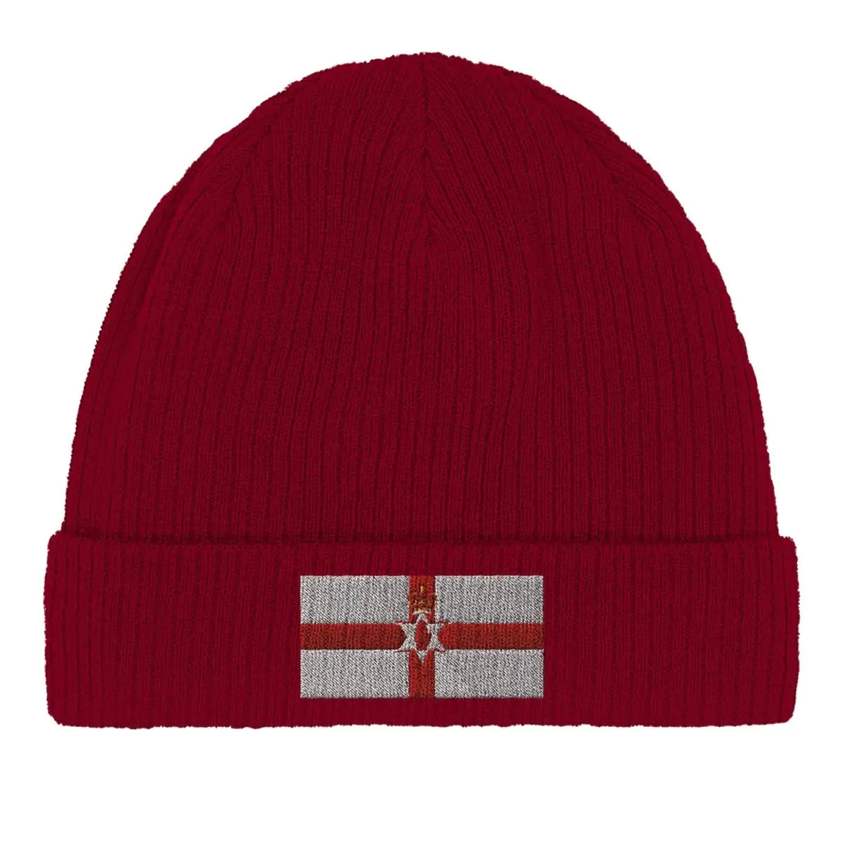 Bonnet en coton drapeau de l’irlande du nord - pixelformaflag