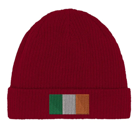 Bonnet en coton drapeau de l’irlande - pixelformaflag