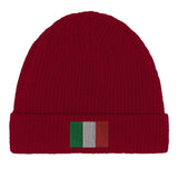 Bonnet en coton drapeau de l’italie - pixelformaflag