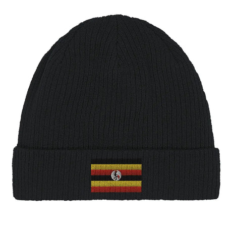 Bonnet en coton drapeau de l’ouganda - pixelformaflag