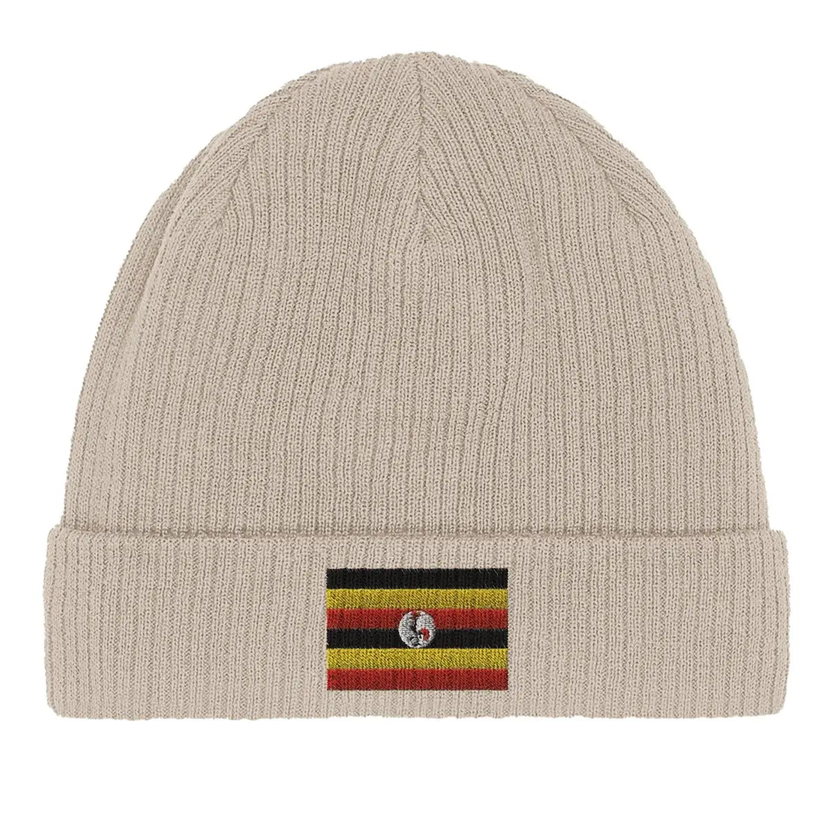 Bonnet en coton drapeau de l’ouganda - pixelformaflag