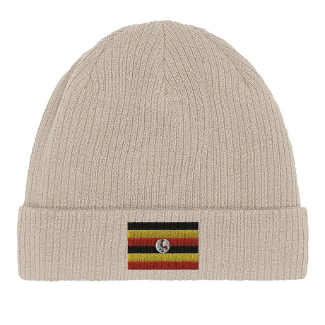 Bonnet en coton drapeau de l’ouganda - pixelformaflag