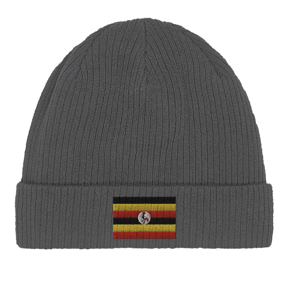 Bonnet en coton drapeau de l’ouganda - pixelformaflag