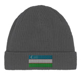 Bonnet en coton drapeau de l’ouzbékistan - pixelformaflag