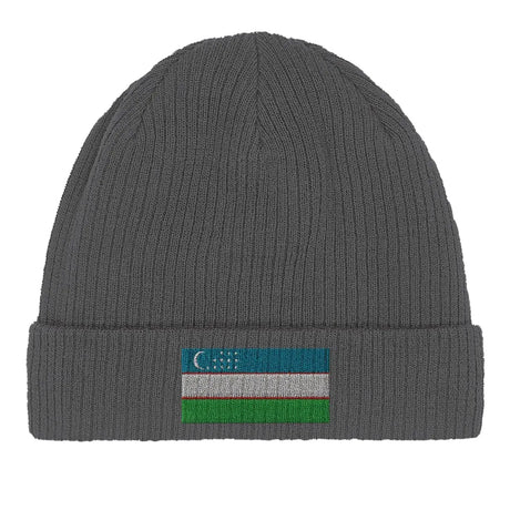 Bonnet en coton drapeau de l’ouzbékistan - pixelformaflag