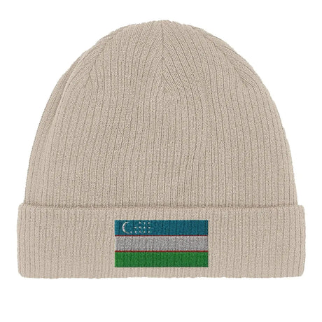 Bonnet en coton drapeau de l’ouzbékistan - pixelformaflag