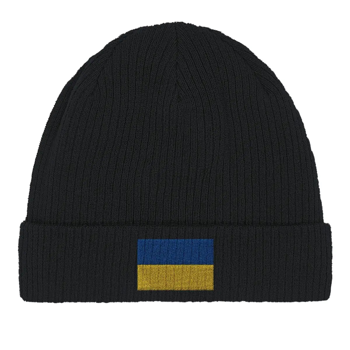 Bonnet en coton Drapeau de l'Ukraine - Pixelforma 