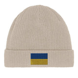 Bonnet en coton drapeau de l’ukraine - pixelformaflag