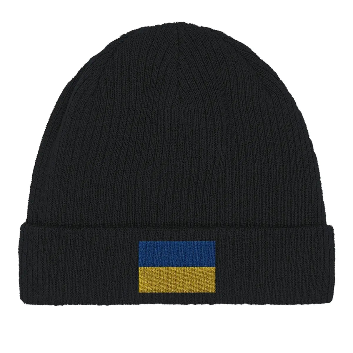 Bonnet en coton drapeau de l’ukraine - pixelformaflag
