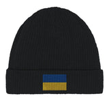 Bonnet en coton drapeau de l’ukraine - pixelformaflag