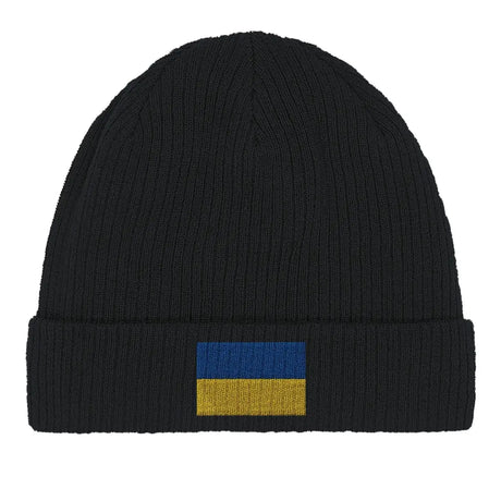 Bonnet en coton drapeau de l’ukraine - pixelformaflag