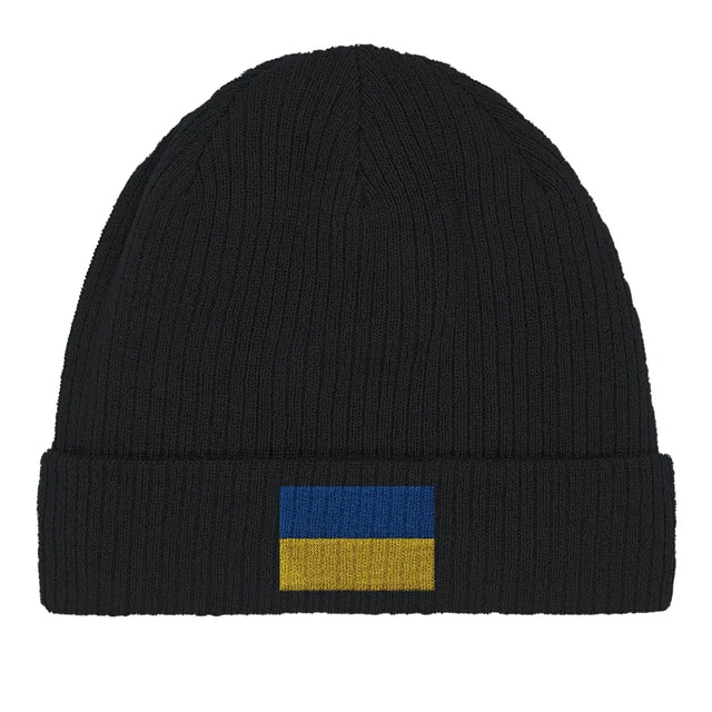 Bonnet en coton drapeau de l’ukraine - pixelformaflag