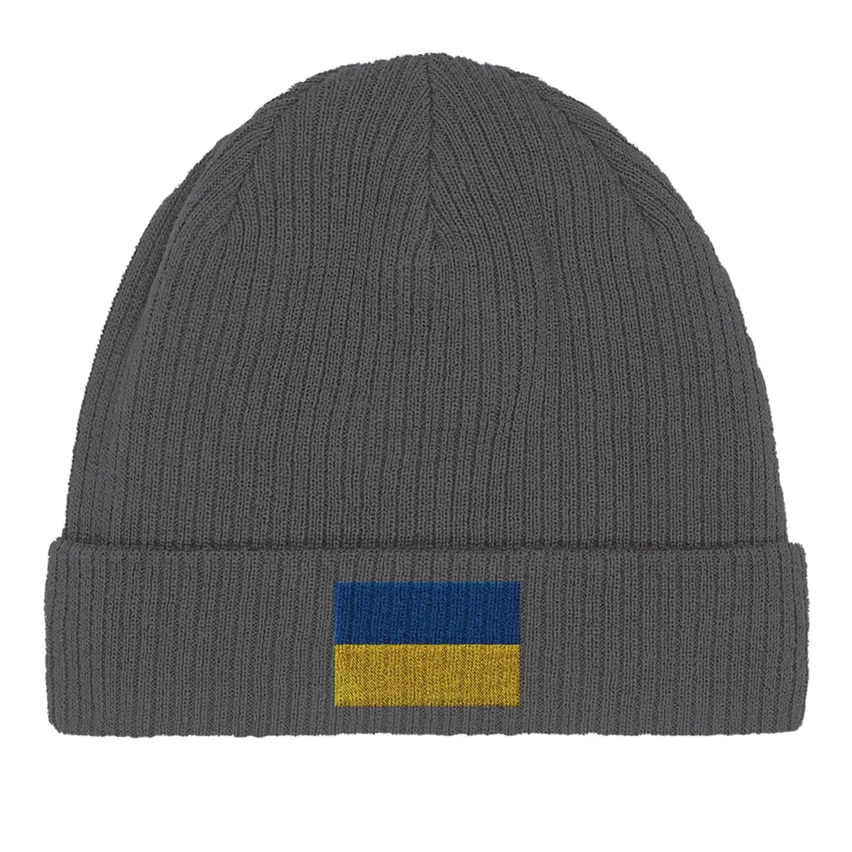 Bonnet en coton drapeau de l’ukraine - pixelformaflag