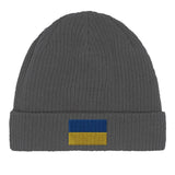 Bonnet en coton drapeau de l’ukraine - pixelformaflag