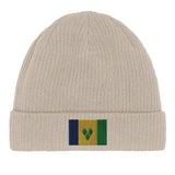 Bonnet en coton Drapeau de Saint-Vincent-et-les-Grenadines - Pixelforma 