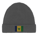 Bonnet en coton Drapeau de Saint-Vincent-et-les-Grenadines - Pixelforma 