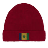 Bonnet en coton Drapeau de Saint-Vincent-et-les-Grenadines - Pixelforma 