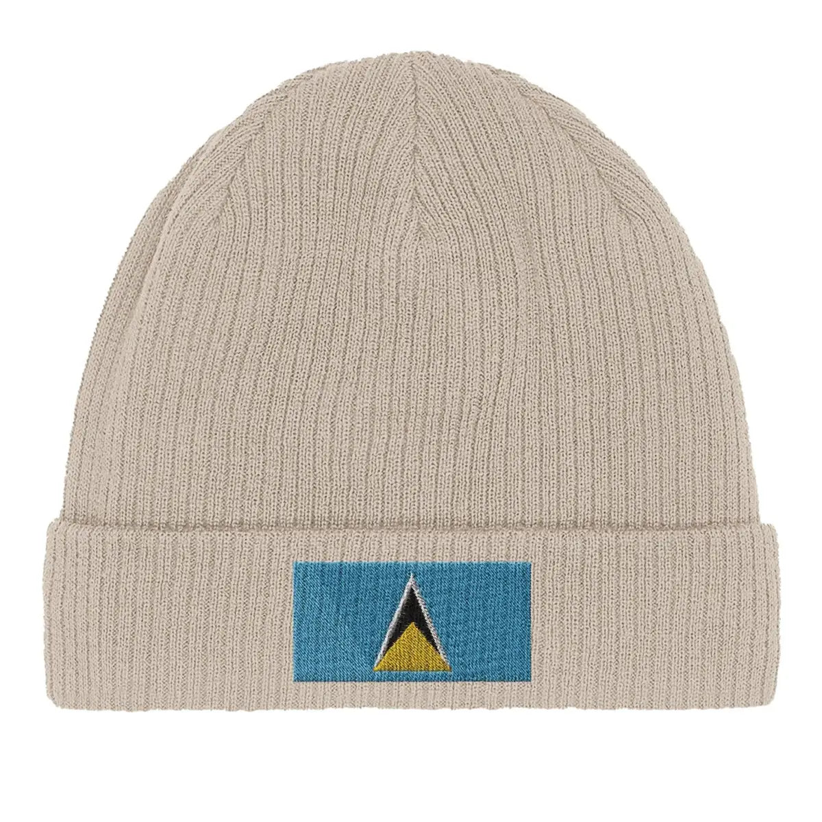 Bonnet en coton drapeau de sainte-lucie - pixelformaflag