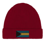Bonnet en coton drapeau des bahamas - pixelformaflag