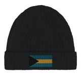 Bonnet en coton drapeau des bahamas - pixelformaflag