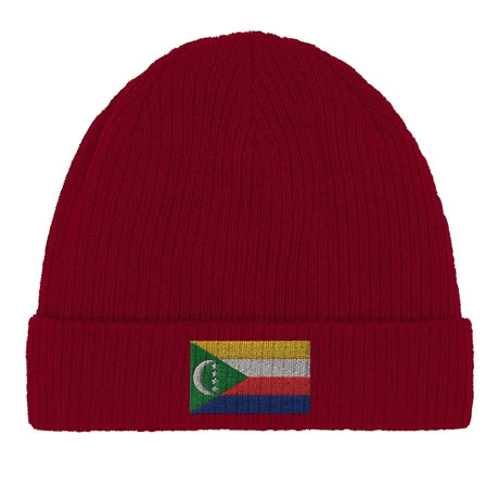 Bonnet en coton drapeau des comores - pixelformaflag