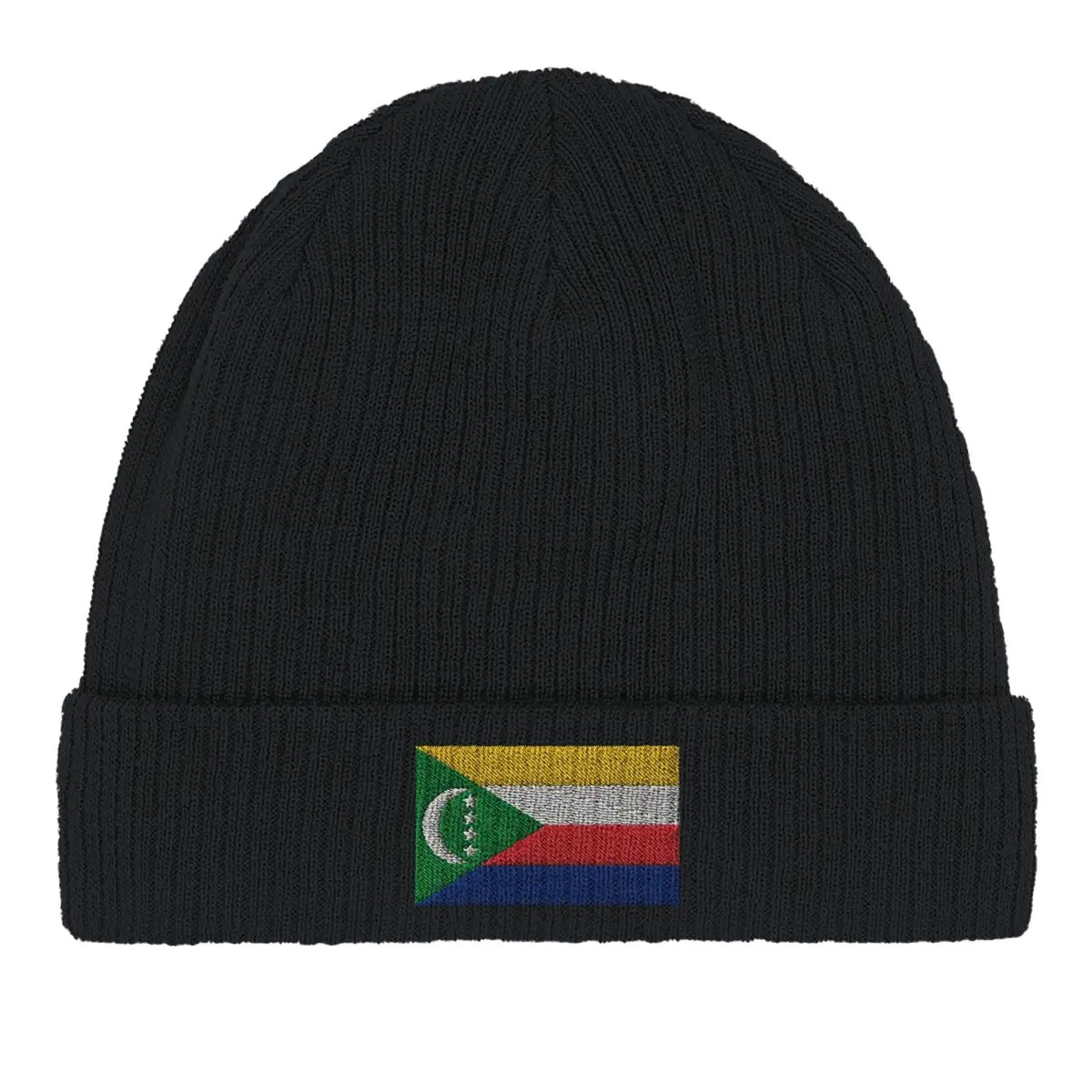 Bonnet en coton drapeau des comores - pixelformaflag