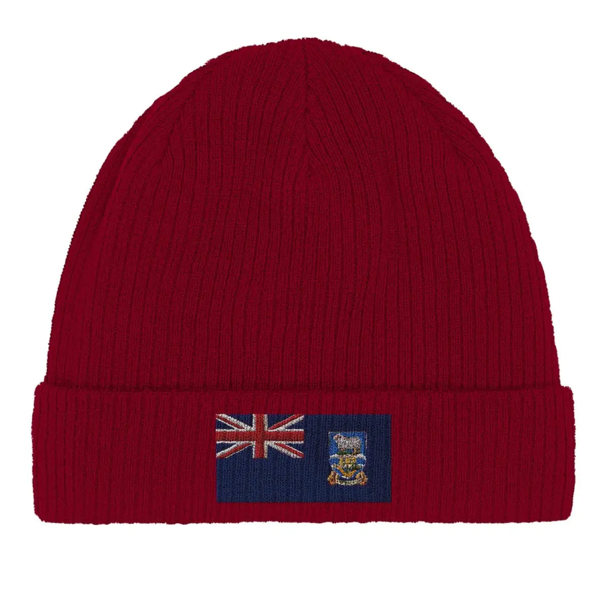 Bonnet en coton drapeau des îles malouines - pixelformaflag