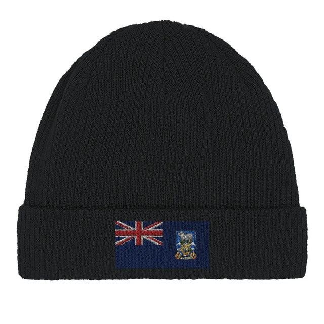 Bonnet en coton drapeau des îles malouines - pixelformaflag