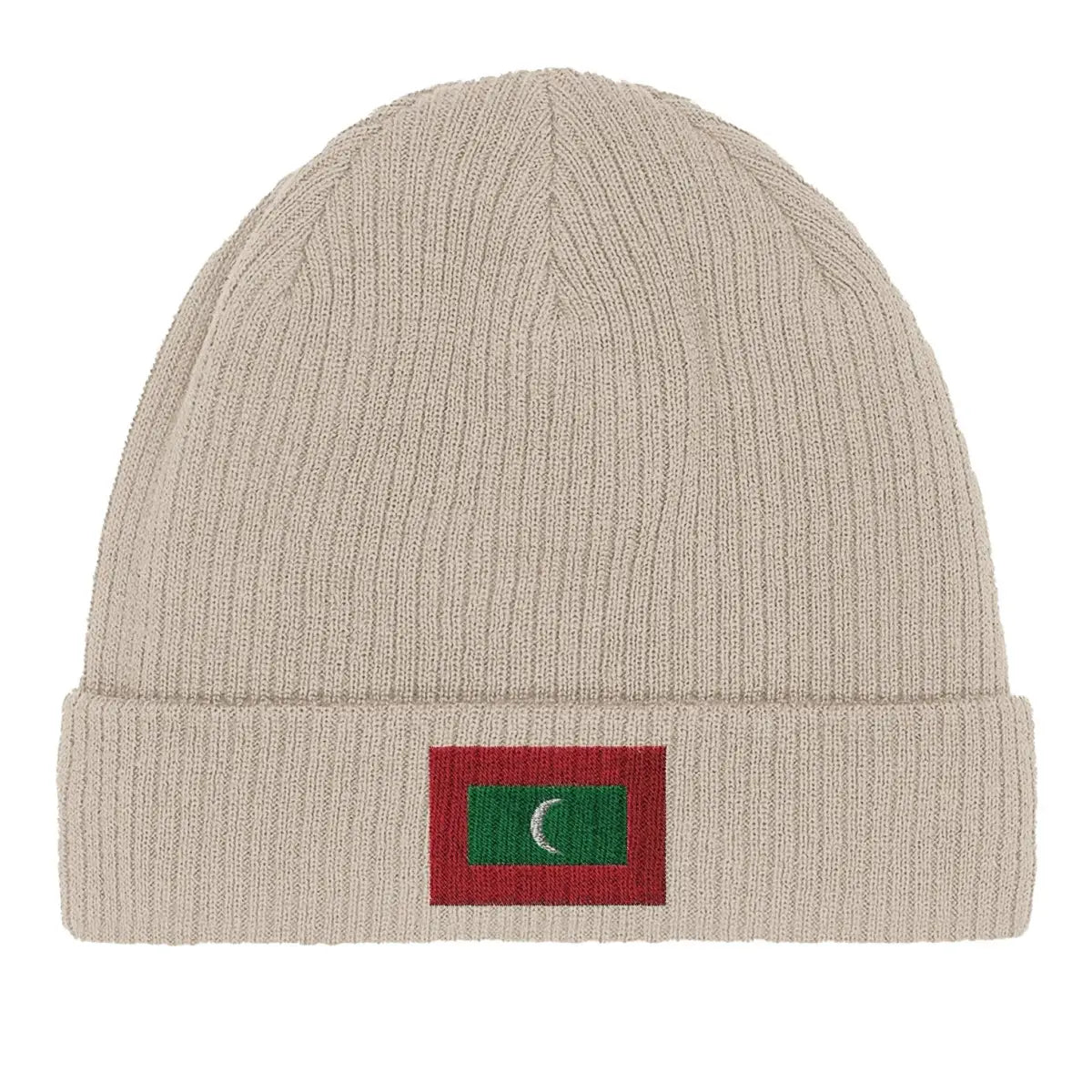 Bonnet en coton Drapeau des Maldives - Pixelforma 