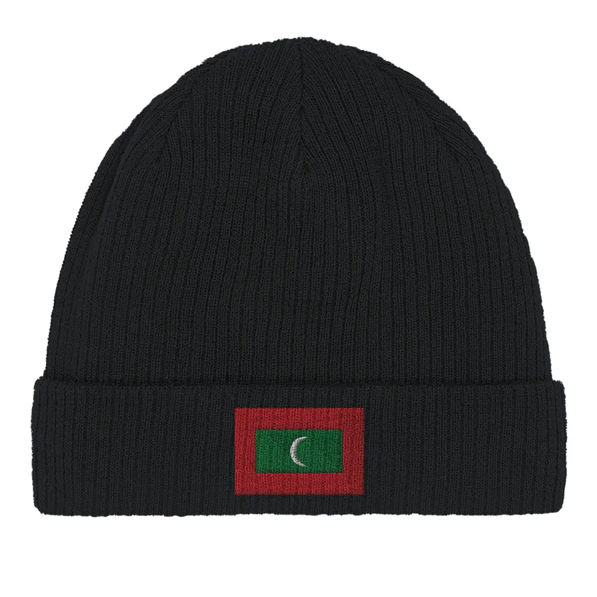 Bonnet en coton Drapeau des Maldives - Pixelforma 