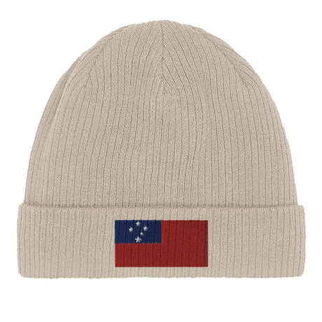 Bonnet en coton Drapeau des Samoa - Pixelforma 