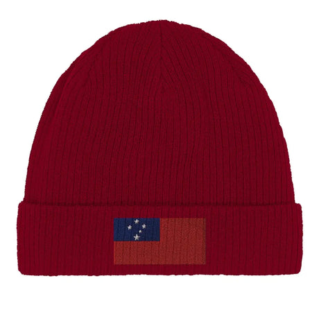 Bonnet en coton drapeau des samoa - pixelformaflag